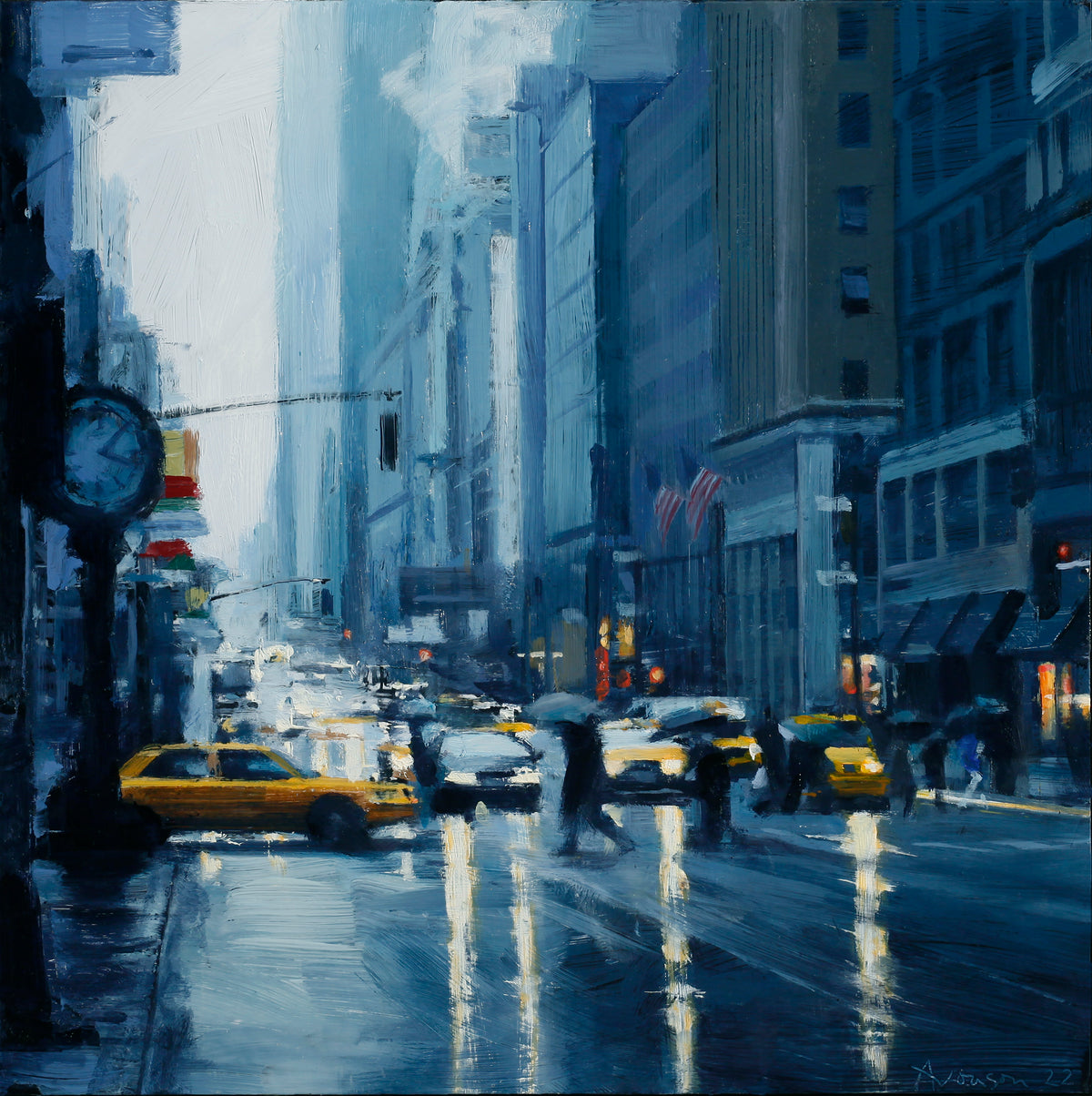 Rain, Manhattan