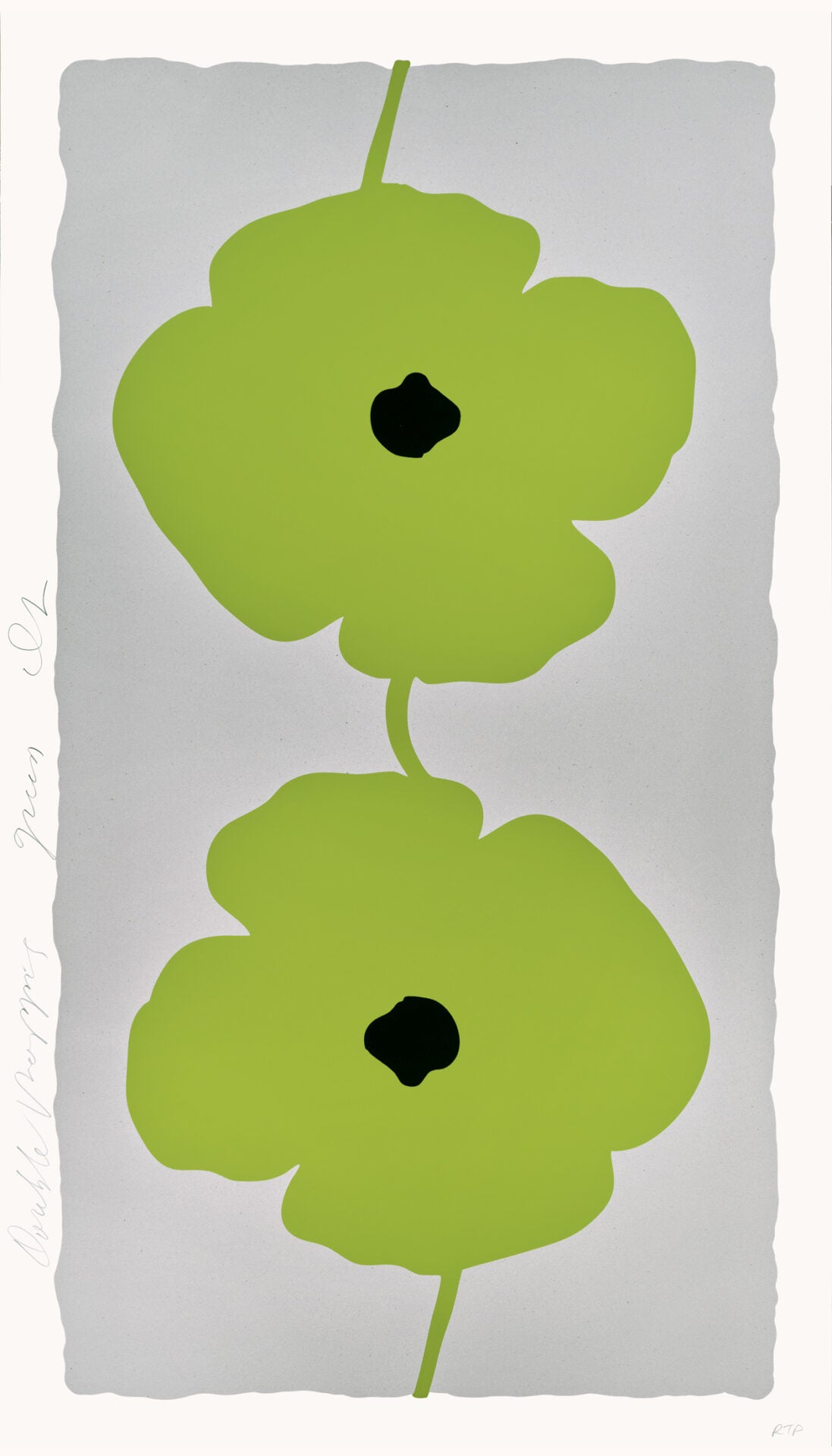 Double Green Poppies